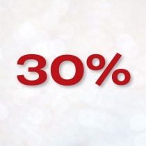 - 30%